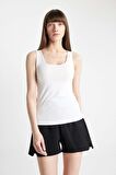 DeFacto Regular Fit Pamuklu Basic Düz Beyaz İç Atlet-Fall in Love R9041AZ24AUWT34