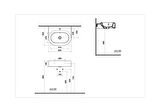 VitrA Liquid 7316B403-0041  Lavabo, 60cm, Beyaz