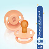 Wee Baby Pure Kauçuk Uçlu Emzik No:2 - Yeşil