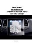 Renault Megane 4 2021-2024 Navigasyon ve Multimedya Uyumlu Nano Ekran Koruyucu