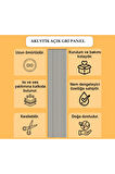 Açık Gri 100x240cm Yeni Nesil Akustik Duvar Paneli