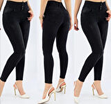 delta online Yüksek Bel Likralı Jean Pantolon 90 Cm