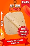 100 Adet Xl/xxl Xiaomi Philips Airfryer Ve Fırın Pişirme Kağıdı Kare Delikli Model Air Fryer Fritöz