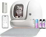 Petkit Pura X Akıllı Kedi Tuvaleti - Beyaz (Resmi Distribütör Garantili)