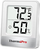 Thermopro Tp49 Dijital Higrometre Kapalı Termometre Nem Ölçer Oda Termometre Sıcaklık Ve Nem Monitör