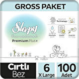 Bio Natural Gross Paket Bebek Bezi 6 Numara Xlarge 100 Adet