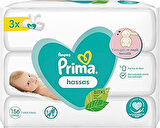 Prima Islak Havlu 3 Paket 156 Yapraklı Sensitive Islak Mendil
