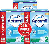 Aptamil 2 3'Lü 1200 Gr 6-9 Ay Mega Paket