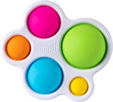 Fat Brain Toys Dimpl, Erken Gelişim Oyuncak, Eğitici Oyuncak, İtmeli Oyuncak, Bebekler Duyusal Oyuncak, 10 Ay ve Üzeri Erkek ve Kız Çocuklar Renkli Oyuncak.