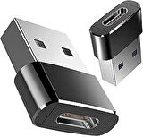 Kyrotech Usb-C Usb 3.1 Type C Dişi - Usb 3.0 Erkek Adaptör Konnektör Çevirici Dönüştürücü Usb3.1, Us