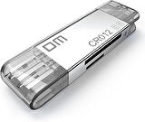 Dm Cr012 Type-C Usb3.0 Sd Tf Micro Sd Otg Kart Okuyucu Adaptör