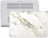 McStorey Macbook Pro Kılıf 13 inç Mermer08NL A1425 A1502 ile Uyumlu R-32