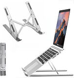 Taşınabilir Laptop Stant Bilgisayar Stant Notebook Stant Tüm Laptoplarla Uyumlu Bilgisayar Standı Taşınabilir Metal Kaymaz Stant Dizüstü Bilgisayar Stantları Stantı