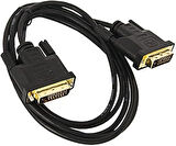 Alfais Al-4577 Dvi to Dvi Monitör Ekran Kablosu Ara Bağlantı Dvi-D 24+1 1.8M