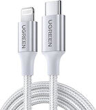 Ugreen Örgülü 36W Pd Type-C To Lightning Hızlı Şarj Ve Data Kablosu 1 Metre