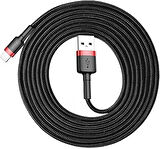 Pdateknoloji Cafule 1.5 A Lightning 2 Metre Şarj Kablosu Calklf-C19 - Siyah