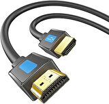 Polham Jasoz Altın Kaplama Hd Series 120Hz 8K Hdmi To Hdmi 2.1V Hdmi Kablosu Görüntü Aktarım Kablosu