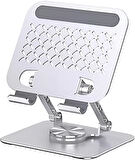 Tablet Standı 360 Derece Dönebilen Katlanabilir Ergonomik Tablet Tutucu