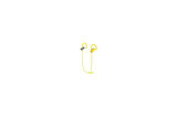 Audio-Technica ATH-SPORT50BTBK SonicSport Bluetooth Kablosuz Kulak İçi Kulaklıklar, Sarı