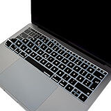 Mcstorey F Klavye Laptop Macbook Pro Kılıf Daktilotip 12Inç A1534-13Inç A1708 Ile Uyumlu Siyah