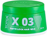 Totex X 03 Saç Şekillendirici Matte Wax | Yüksek Tutuş & Maksimum Kontrol | Unisex Parfüm Kokulu 150