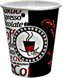 Excodi Cup - [ Aygün Cup ] 8 Oz Karton Bardak - 250 Ml - 160 Adet Kaliteli Otomat Bardağı, Sızdırmaz