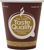 CUPTOYOU 75 adet tek kullanımlık karton bardak, kağıt dondurma bardakları, kahve bardakları, çay, ve soğuk içecekler, parti bardakları, "Taste Quality" 8 oz