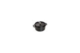 Staub 405093100 26 Cm Yuvarlak Siyah Döküm Tencere