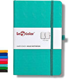 Le Color Tarihsiz Klasik Defter Rec Note 13X21 Çizgili Yeşil Desenli