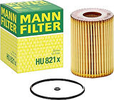 MANN-FILTER HU 821 x Yağ Filtresi