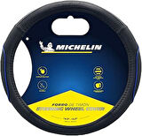 Mc1003Naz Premium Suni Deri Direksiyon Kılıfı, Mavi̇