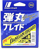 Major Craft Mc Dangan Braid İp Db8 Pe 1.2/0.16Mm/25Lb/9.8Kg/300 Metre Multi