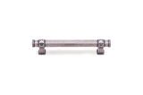 System Antik Gümüş Rengi 128 Mm Klasik Kulp