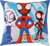 Lisanslı Dh Spidey And Friends Kırlent Çok Renkli Çocuk