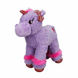 1511 Renkli Peluş At 28 cm