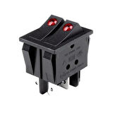IC-102 İkili Işıklı Mercekli Anahtar