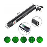 OM-120118650 Pilli Şarjlı Anahtar Emniyetli Yeşil Lazer Pointer