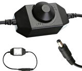 Powermaster Dc12V-Dc24V 2A Tek Renkli Şerit Led Dimmer Işık Şiddeti Kontrolü
