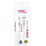 WK-22022 USB To Lightning Telefon Şarj Kablosu