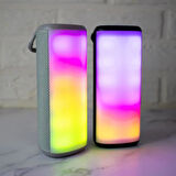 T&G Tg357 Aux/Usb/Sd/Fm/Bluetooth Destekli Taşınabilir Led Işıklı Wireless Hoparlör - Speaker (Seri