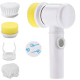 SN-20457 Çok Fonksiyonlu Banyo Mutfak Lavabo Şarjlı Temizlik Fırçası