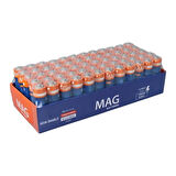 Mag Batteries MG-26171 Karbon Çinko AA 60'Lı Paket Kalem Pil
