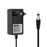 7.2Volt - 1Amper 5.5X2.5 Uçlu Ledli Yerli Üretim Priz Tipi Adaptör