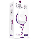 HW25 Usb 3.0 / Type-C 25W 3.0 A Hızlı Şarj Aleti Başlığı PD25W