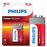 6LR61-P1B 9 Volt Power Alkalin Pil