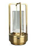 Noas Yl86 1245 Halki Şarjlı Masa Lambası 3 Renk Gold