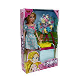 Wg-115167 Kutulu 29Cm Akesuarlı Beşikli Bebek