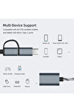 2 In 1 Usb 3.0 Otg Adaptör Tip C Mikro Usb Usb 3.0 Adaptörü Dönüştürücü Gamepad Flash Disk için