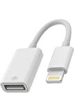 Iphone Lightning Usb Ipad Iphone Için 15 14 13 12 11 Pro X Xr 8 7 Otg Kablo Veri Aktarma Usb Cihazı