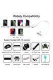 Iphone Lightning Usb Ipad Iphone Için 15 14 13 12 11 Pro X Xr 8 7 Otg Kablo Veri Aktarma Usb Cihazı